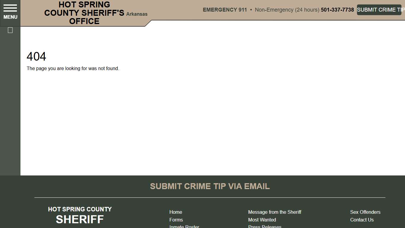 404 - Page Not Found